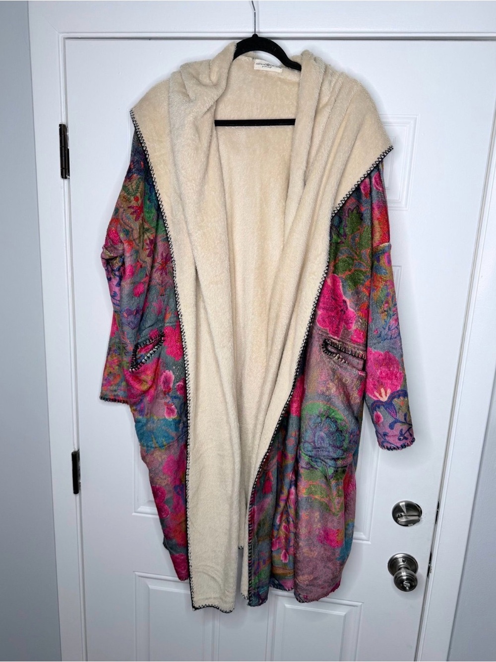 Natural Life blanket cardigan.